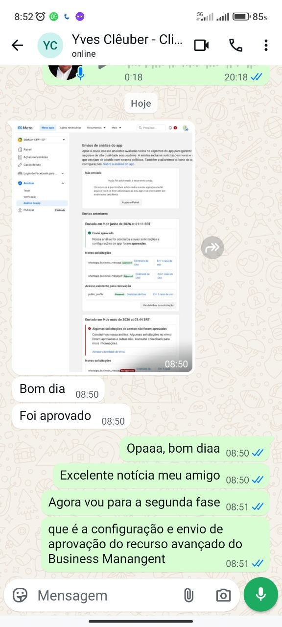 Terceiro case real de cliente com Tech Provider aprovado